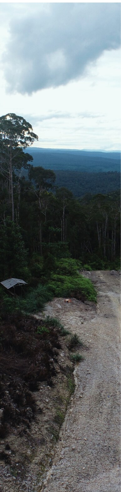 Ujung Pandang ridge line